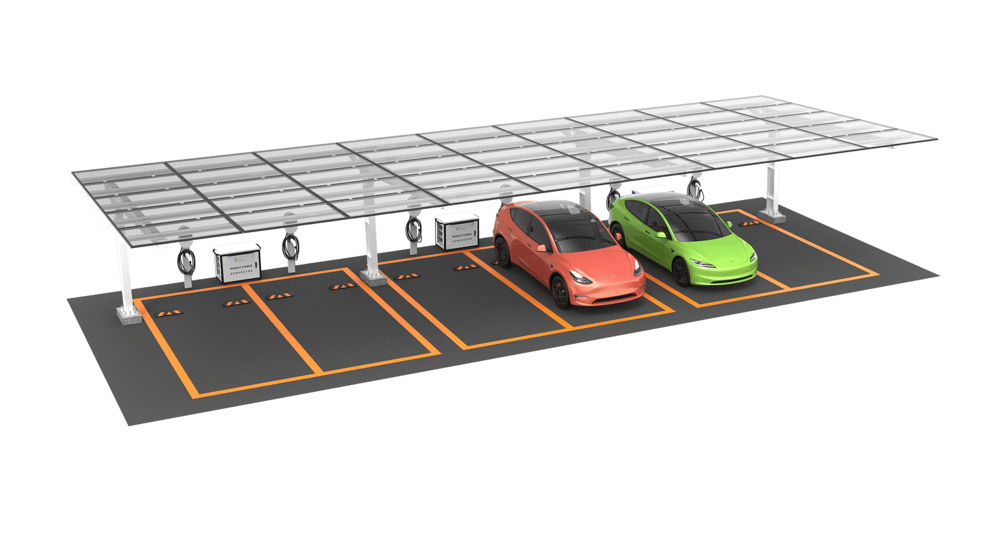 ParkingWell 2 - 10kW, 6.7kWp, 24kWh - Free Shipping by Sea