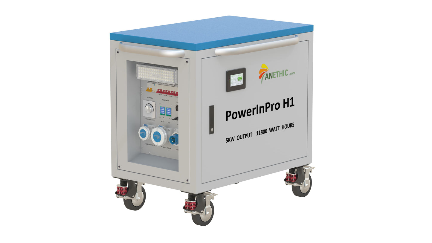 PowerInPro H1 - 230Vac 5kW 11.8kWh - Free Shipping